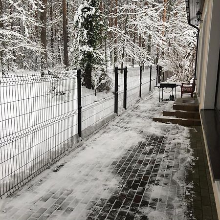 Guests House With Amazing Pool And Sauna Babite ภายนอก รูปภาพ